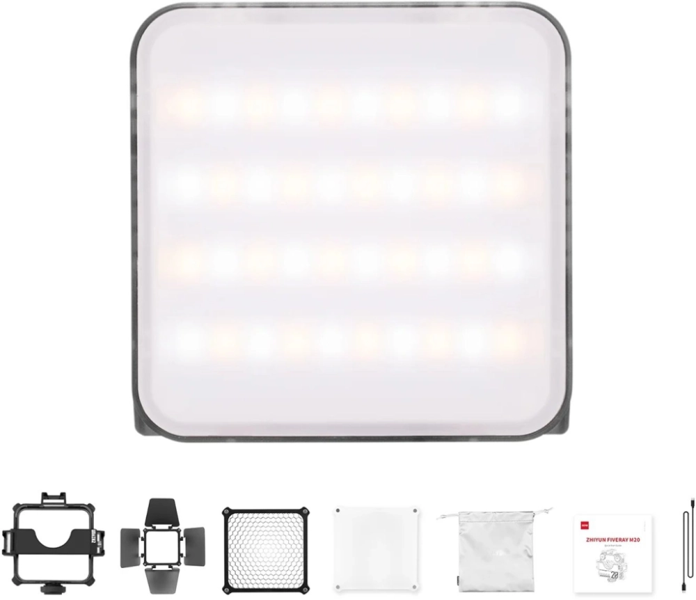 Lampa LED Zhiyun Fiveray M20 Combo Pocket Light 2700-6500K (Music Mode)
