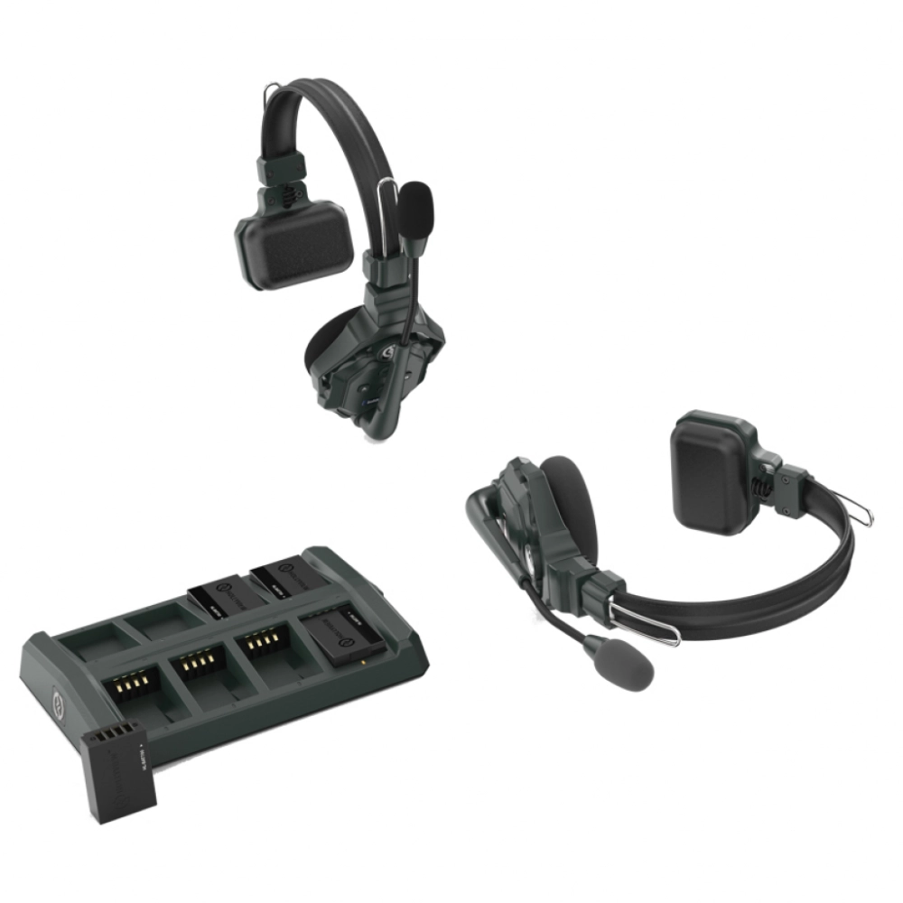 Hollyland Bezprzewodowy system słuchawkowy Intercom Solid C1 Full Duplex 2KIT