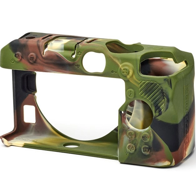Zbroja EasyCover osłona gumowa dla Nikon Z30 camouflage