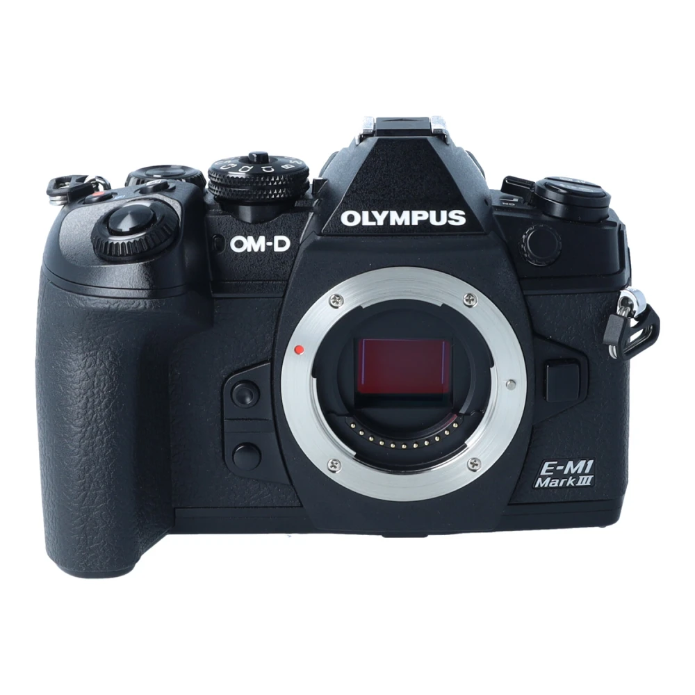 Aparat UŻYWANY Olympus OM-D E-M1 Mark III body czarny s.n. BJDA36829