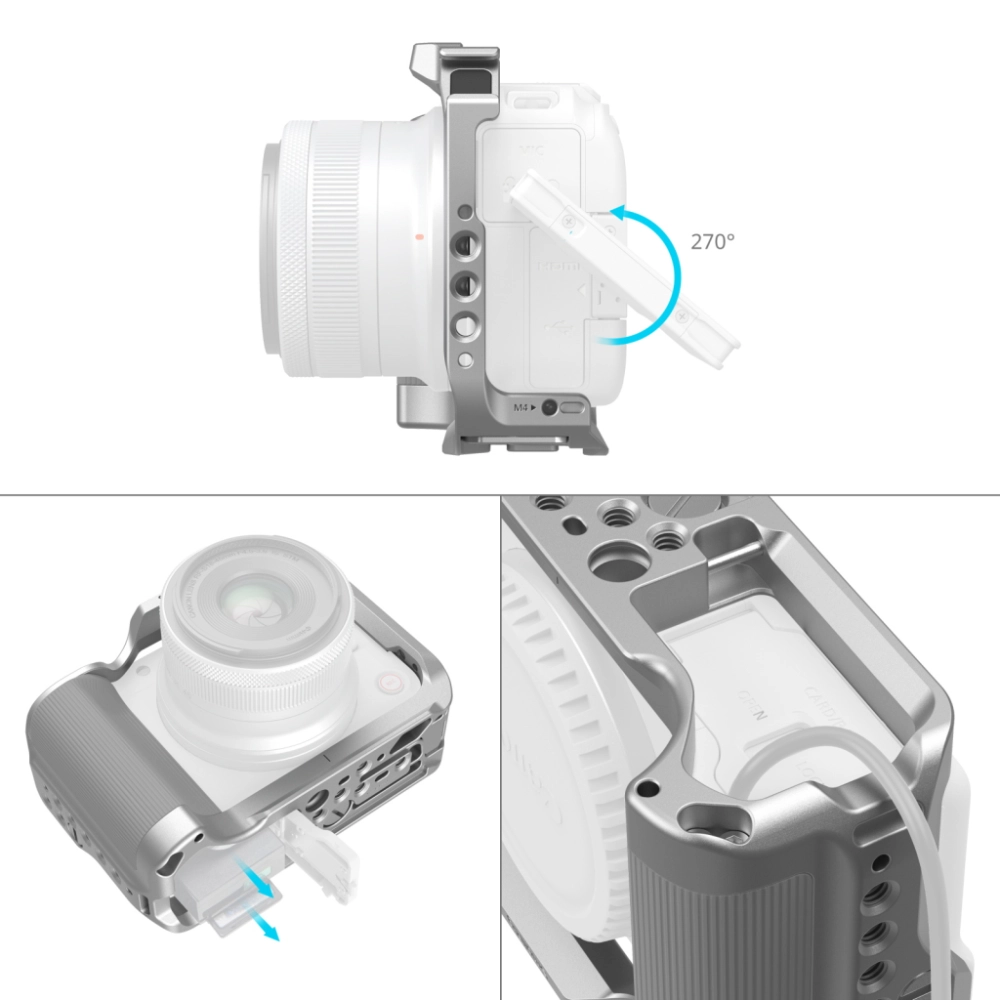 Smallrig Klatka do Canon EOS R50 V Srebrna