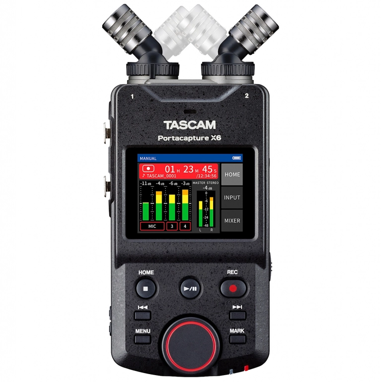 Tascam Portacapture X6 rejestrator dźwięku 32bit 192kHz i interfejs USB