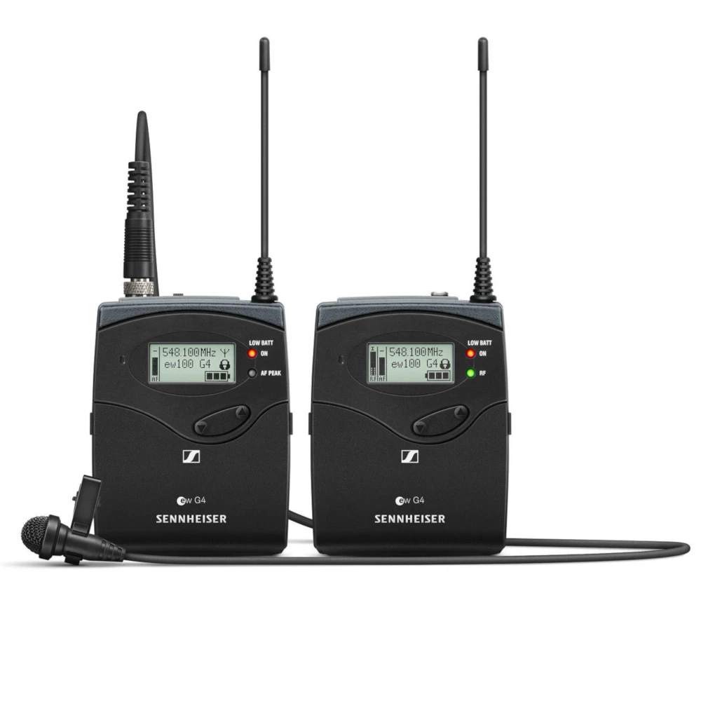 Sennheiser EW 112P G4-B (626-668 MHz) bezprzewodowy system audio z krawatowym mikrofonem dookólnym ME 2-II