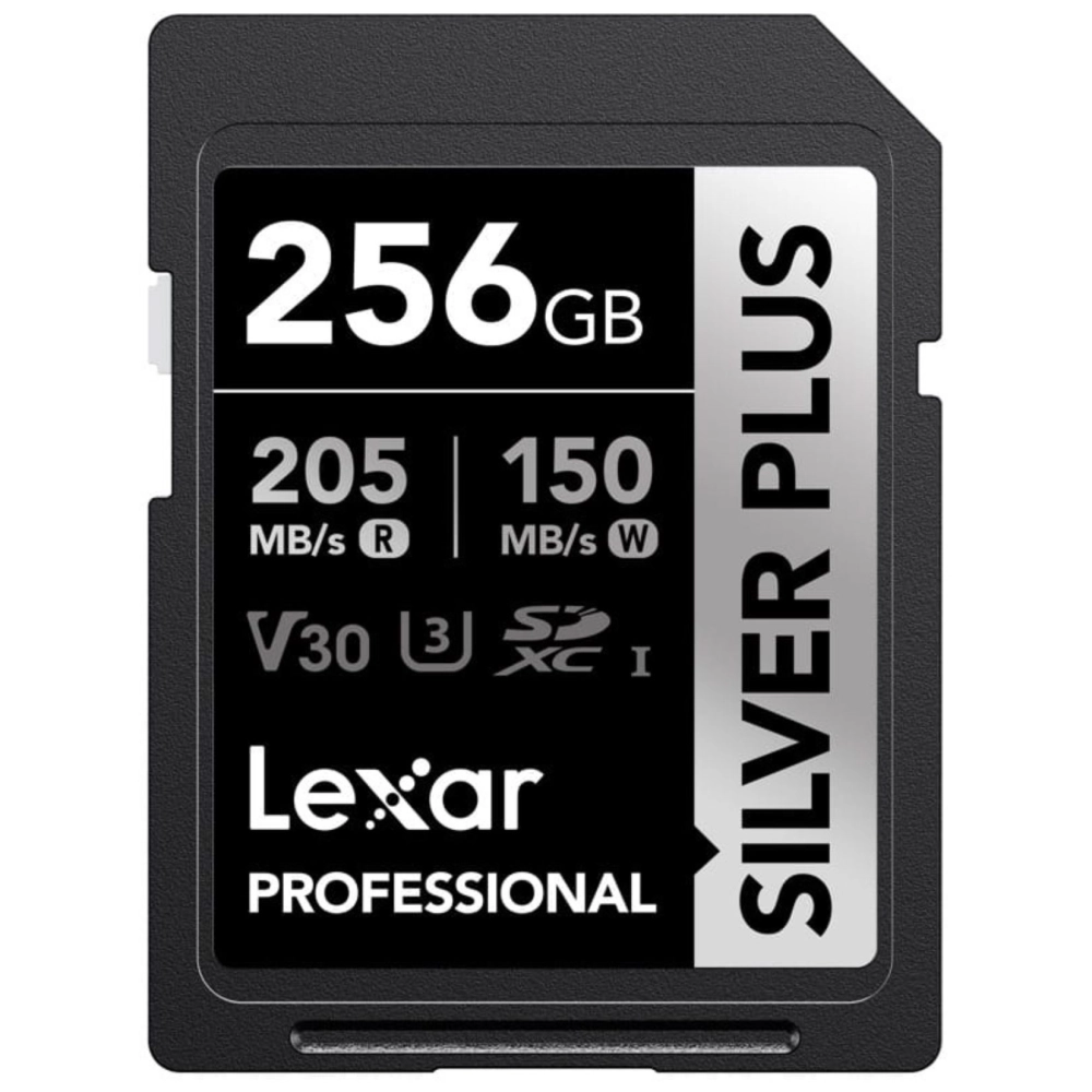 Karta pamięci Lexar Pro SILVER Plus 256GB 1066x UHS-I/U3/A2/4K R205/W150 V30