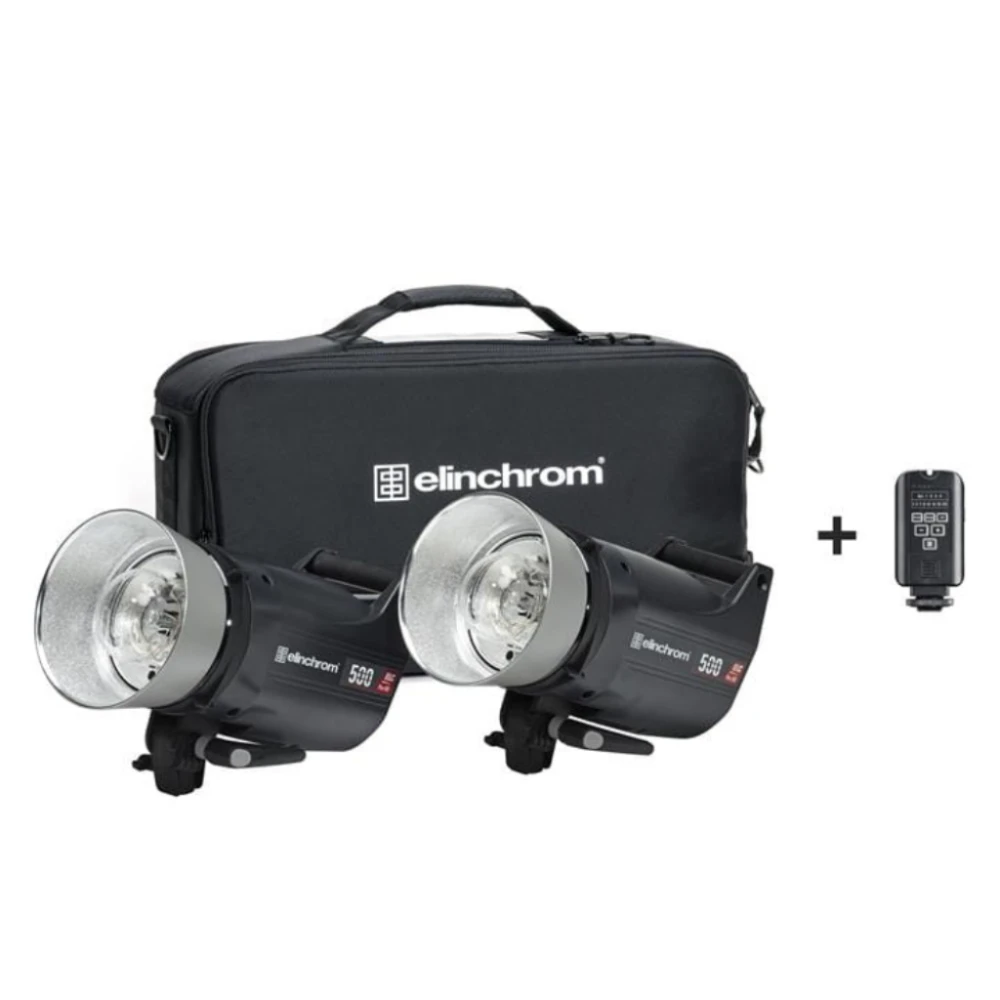 Zestaw lamp studyjnych Elinchrom ELC PRO HD 500/500