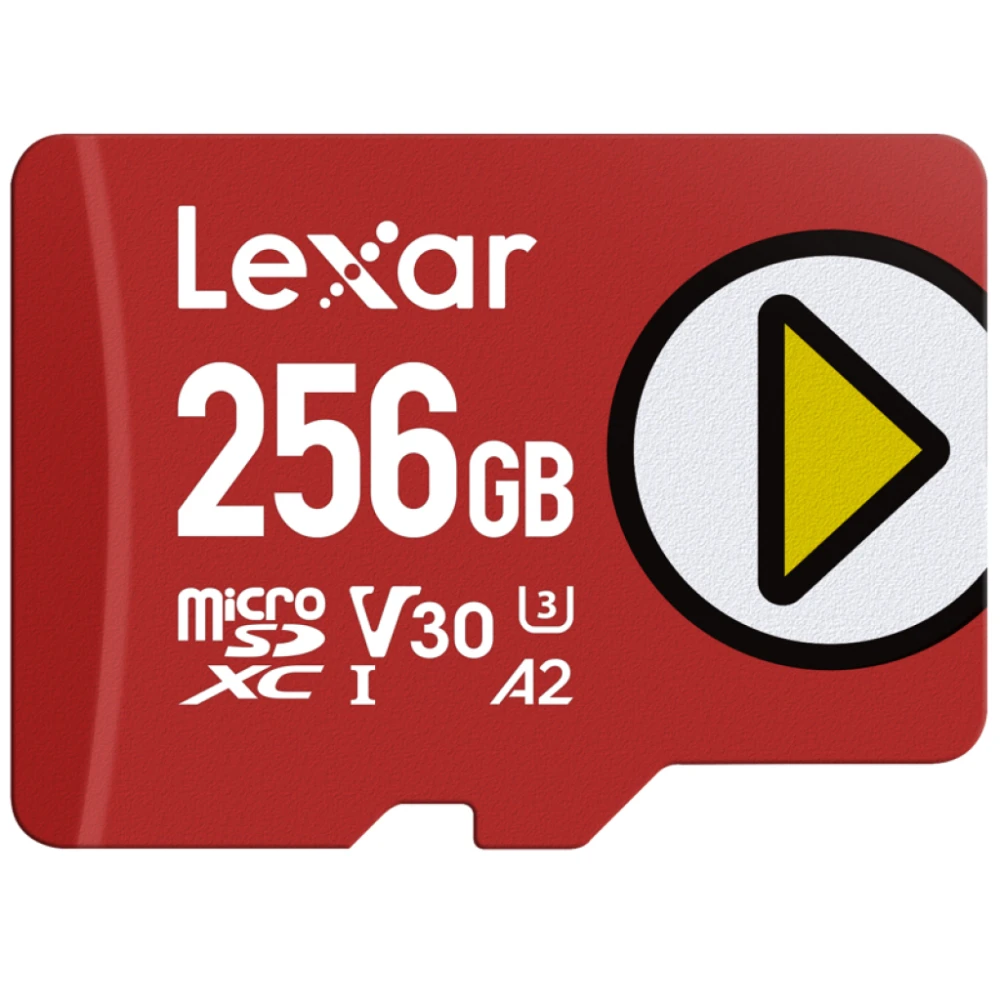 Karta pamięci Lexar microSDXC PLAY UHS-I/A2/U3 R205/W140 V30 256GB