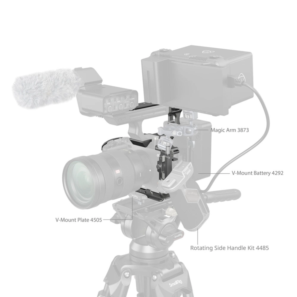 Smallrig Klatka operatorska HawkLock Quick Release Advanced Cage Kit do Sony FX3 / FX30