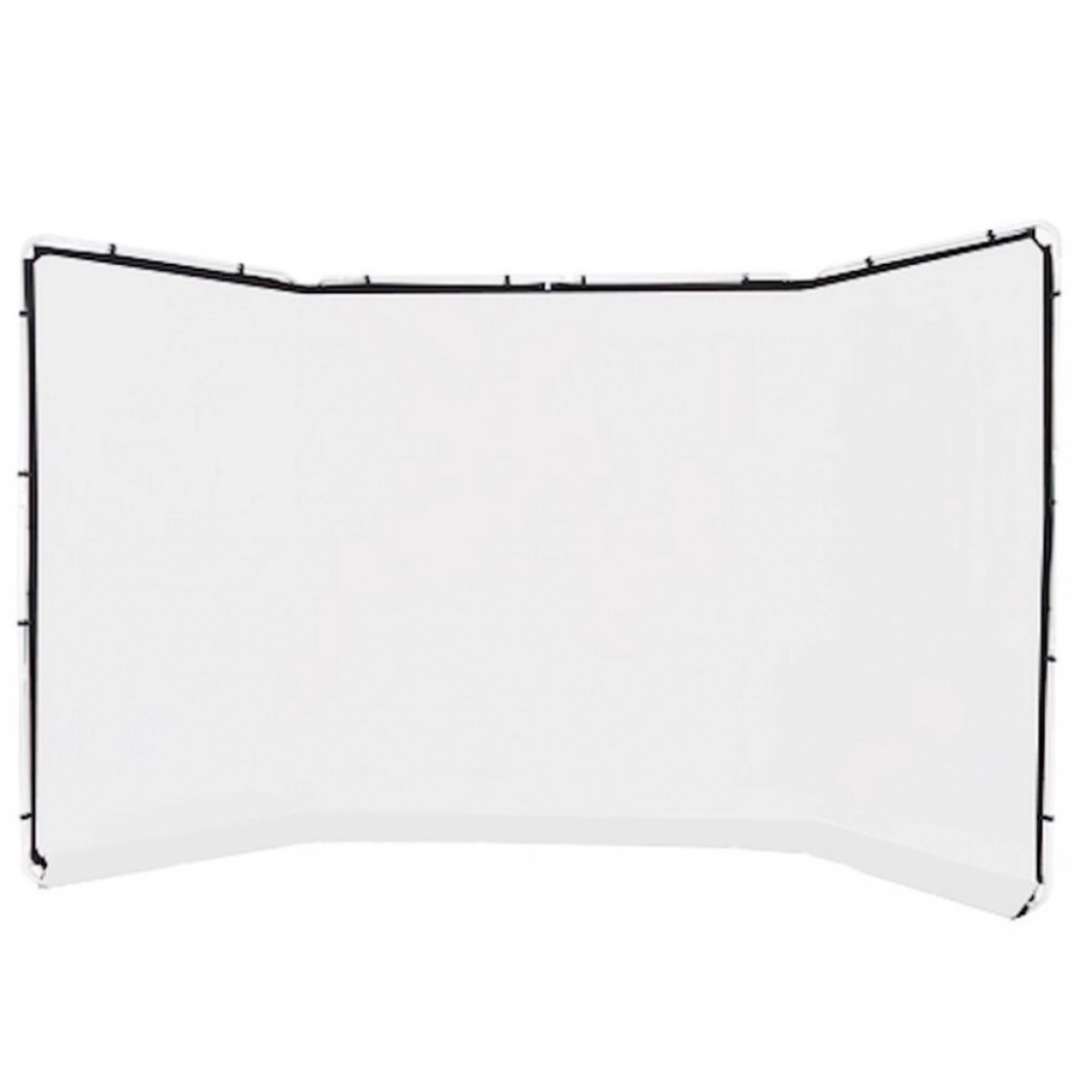 Tło materiałowe Lastolite Panoramic 4 m bez ramy White