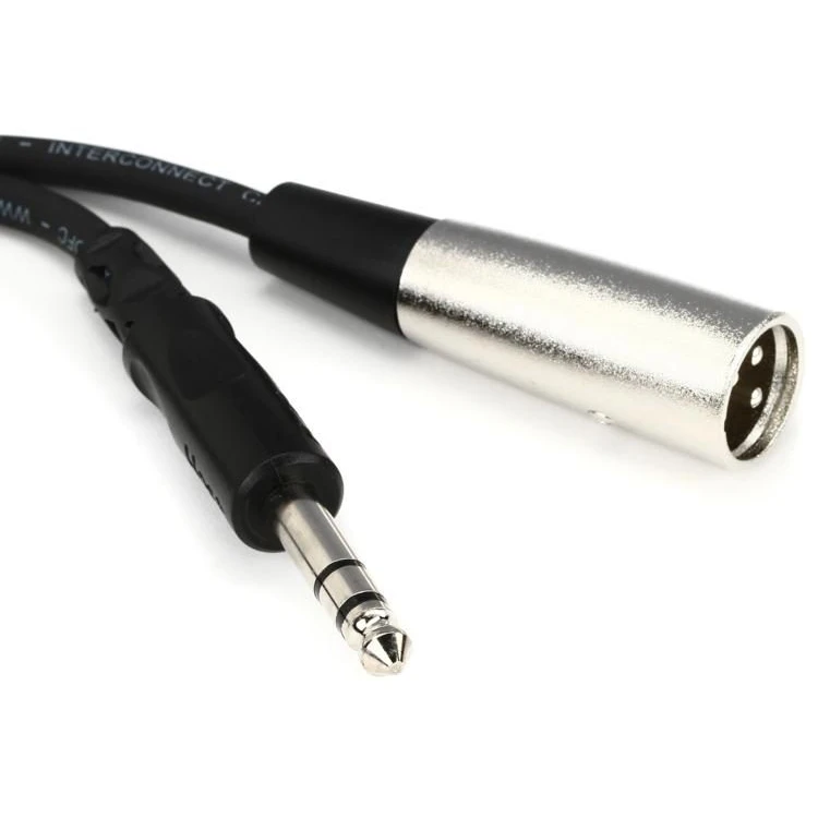 Kabel HOSA STX-105M (1,5m) XLRm - TRS 6,35mm