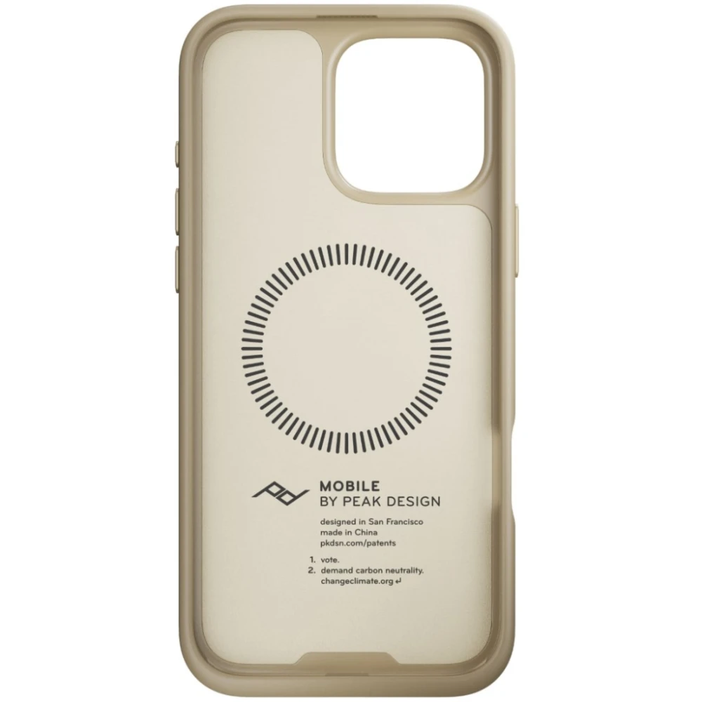 Peak Design Mobile Everyday Clario Case etui do iPhone 16 Pro Max kość słoniowa