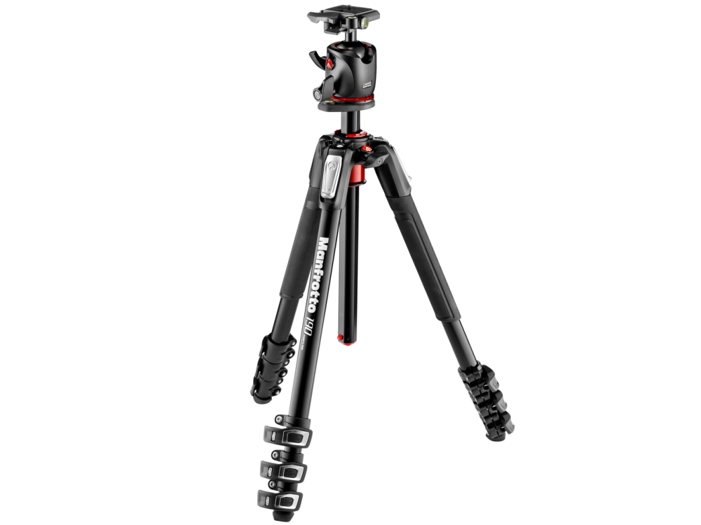 Statyw Manfrotto MK190XPRO4-BHQ2, 4 sekcje, aluminiowy, kolumna 90 st. magnezowa głowica kulowa BHQ2 