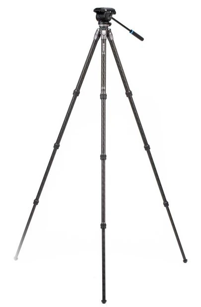 Statyw Benro Tortoise 24CLV Carbon + S4PRO Video Kit