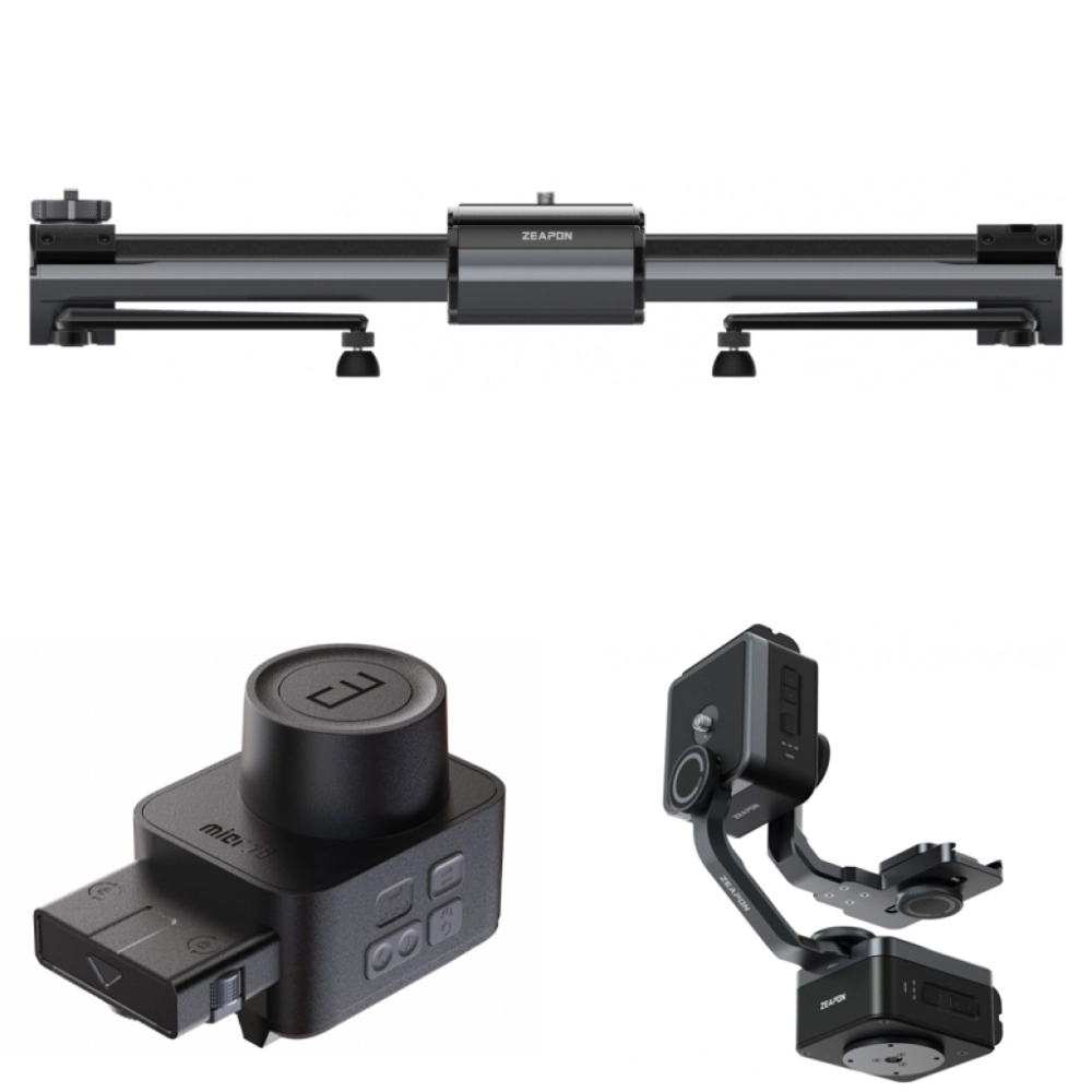 ZEAPON Slider Micro 3 E700 z modułem napędowym i głowicą automatyczną Pons PT