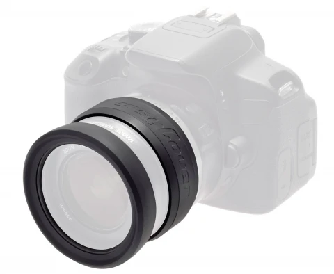 Zbroja EasyCover osłona na obiektyw dla 62 mm czarna