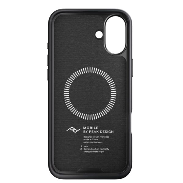 Peak Design Mobile Everyday Fabric Case etui do iPhone 16 Plus grafitowe