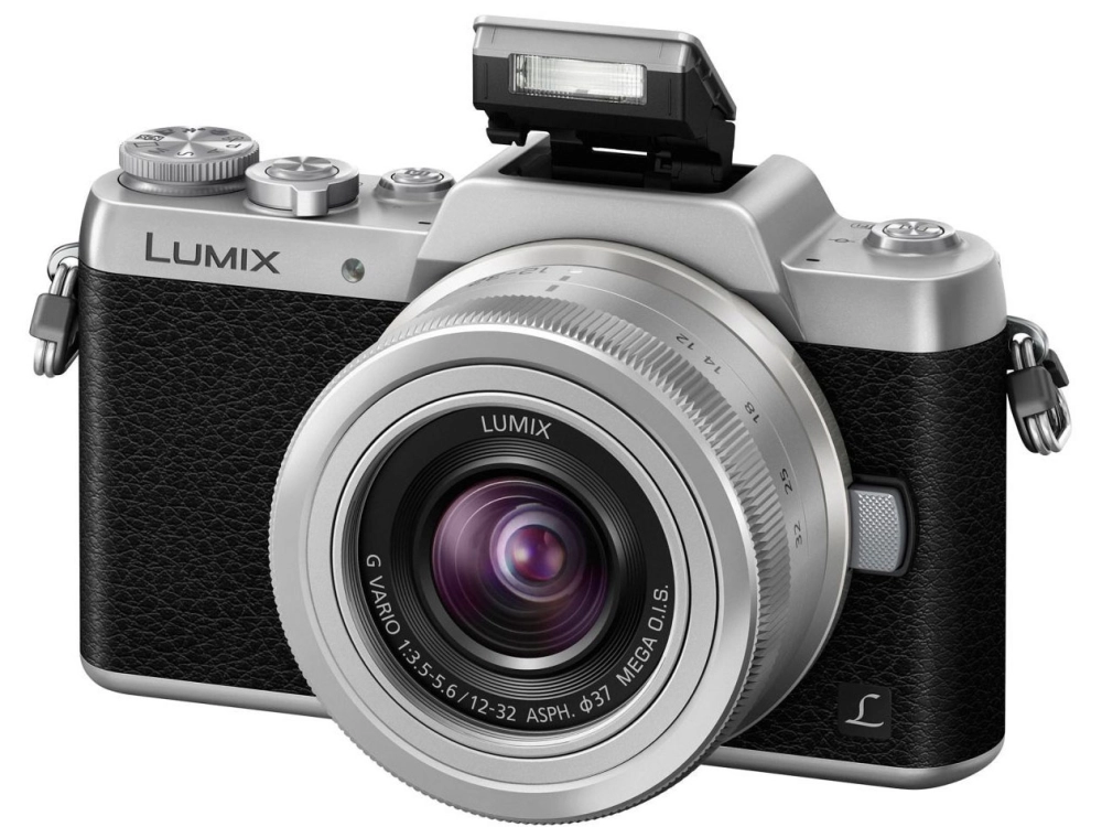Aparat cyfrowy Panasonic Lumix DMC-GF7K + 12-32 G Vario MEGA O.I.S srebrny