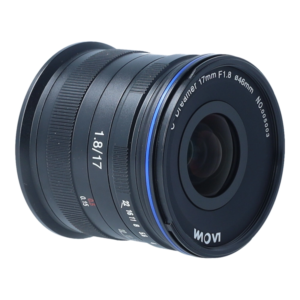 Obiektyw UŻYWANY Venus Optics Laowa C-Dreamer 17 mm f/1,8 do Micro 4/3 s.n. 5003