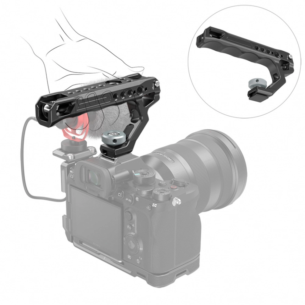 Smallrig Uchwyt górny Universal Top Handle z mocowaniem Cold Shoe [2094C]