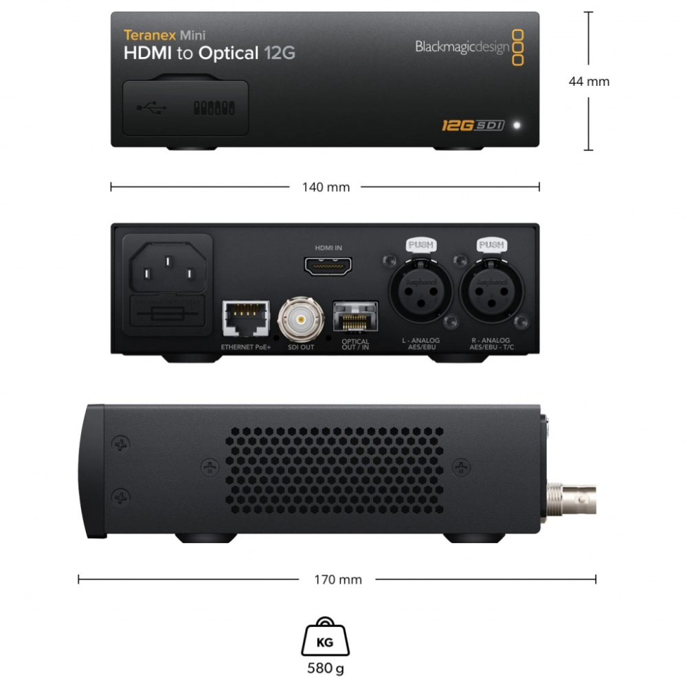 Blackmagic Teranex Mini HDMI / Optical 12G