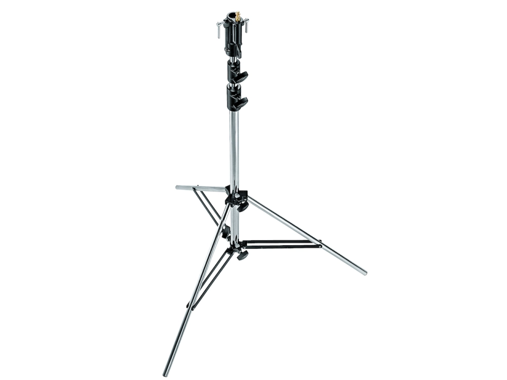 Statyw studyjny Manfrotto 007CSU CINE stalowy chromowany