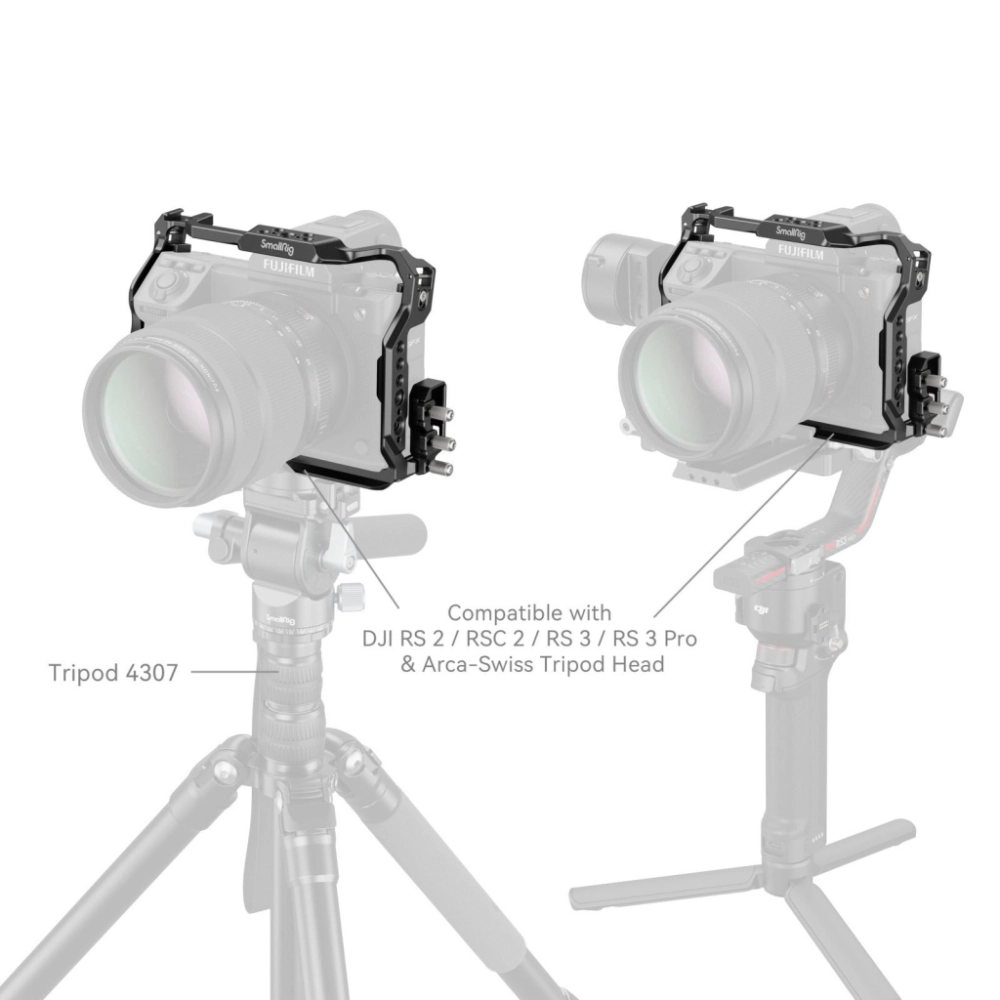 Smallrig Zestaw z klatką do Fujifilm GFX100 II [4201B]