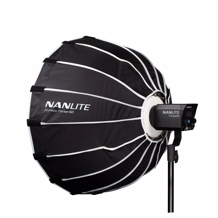 NANLITE Softbox paraboliczny 60 cm z mocowaniem FM Mount do lamp Forza 60 II / 60B II / 60C / FS-60 / FC-60 / FC-120