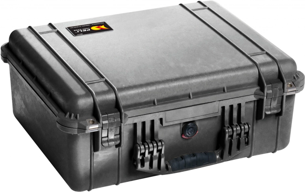Peli ™1550 skrzynia z przegródkami / czarna