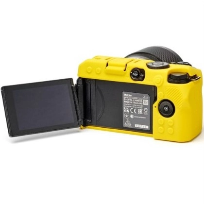 Zbroja EasyCover osłona gumowa dla Nikon Z30 żółta