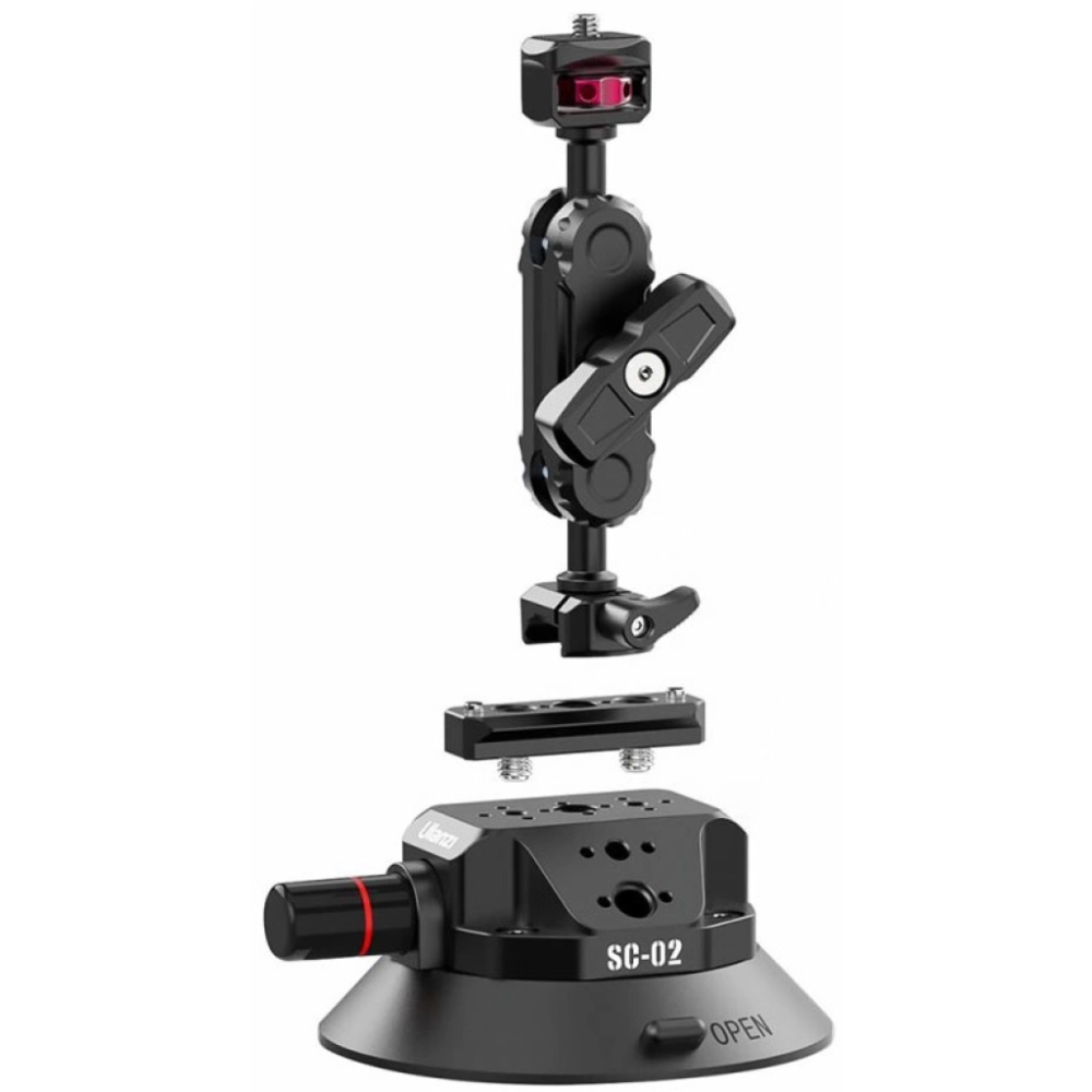 Ulanzi przyssawka SC-02 4,5’’ (11,5CM) z przegubem magic arm