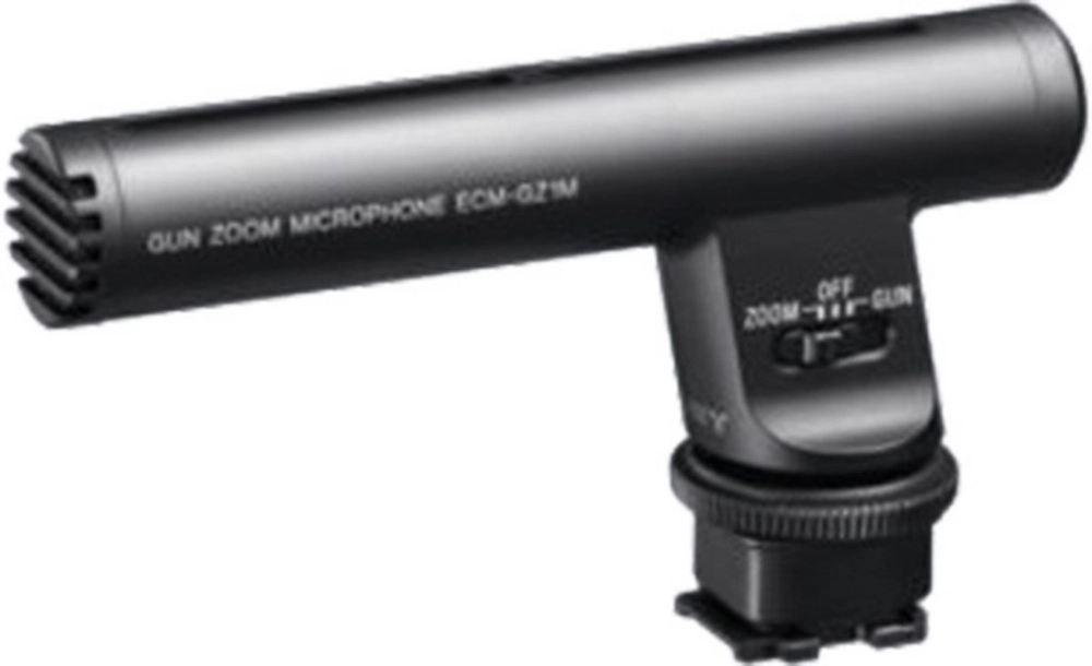 Sony ECM-GZ1M mikrofon kierunkowy Gun Zoom ze stopką Multi Interface (ECMGZ1M.SYH)