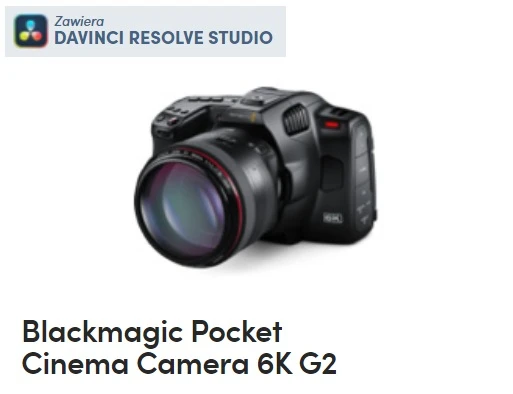 Kamera cyfrowa Blackmagic Kamera Pocket Cinema 6K G2 (EF-mount)