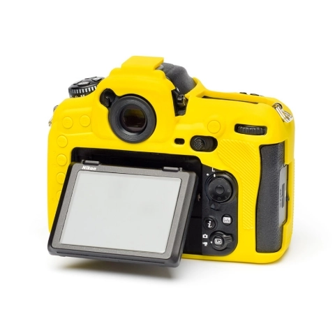 Zbroja EasyCover osłona gumowa dla Nikon D500 żółta