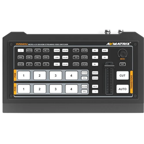 AVMATRIX Kontroler HVS0402U 2x SDI 3G 2x HDMI do streamingu