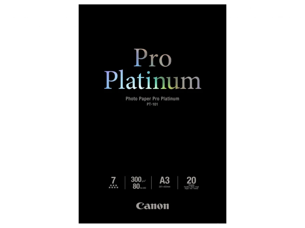 Papier Canon PT-101 Pro Platinum A4 20 ark.