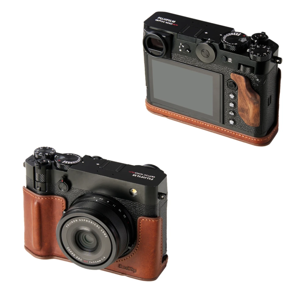 Smallrig skórzane etui do FUJIFILM GFX100RF Brązowy