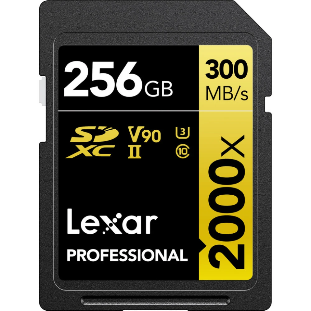 Karta pamięci Lexar SDXC 256GB 2000x Pro UHS-II V90 U3