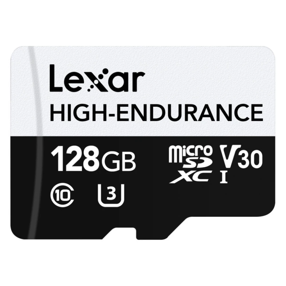 Karta pamięci Lexar microSDXC High-Endurance UHS-I/U3/10 R100/W45 V30 128GB