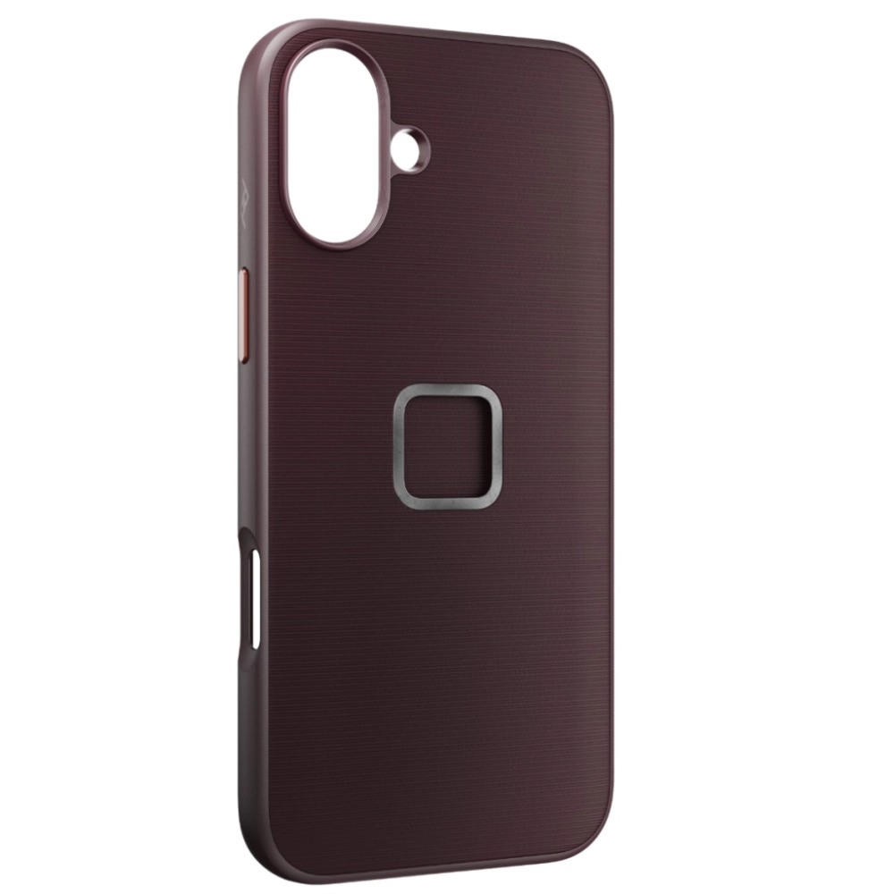 Peak Design Mobile Everyday Fabric Case etui do iPhone 16 Plus bordo