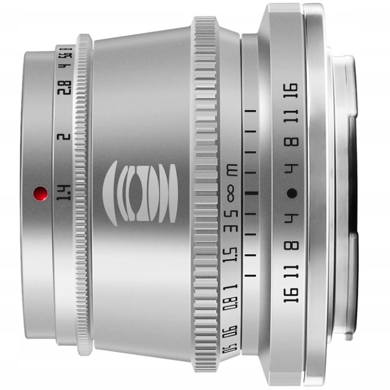 Obiektyw TTartisan 35 mm f/1.4 APS-C Sony E srebrny