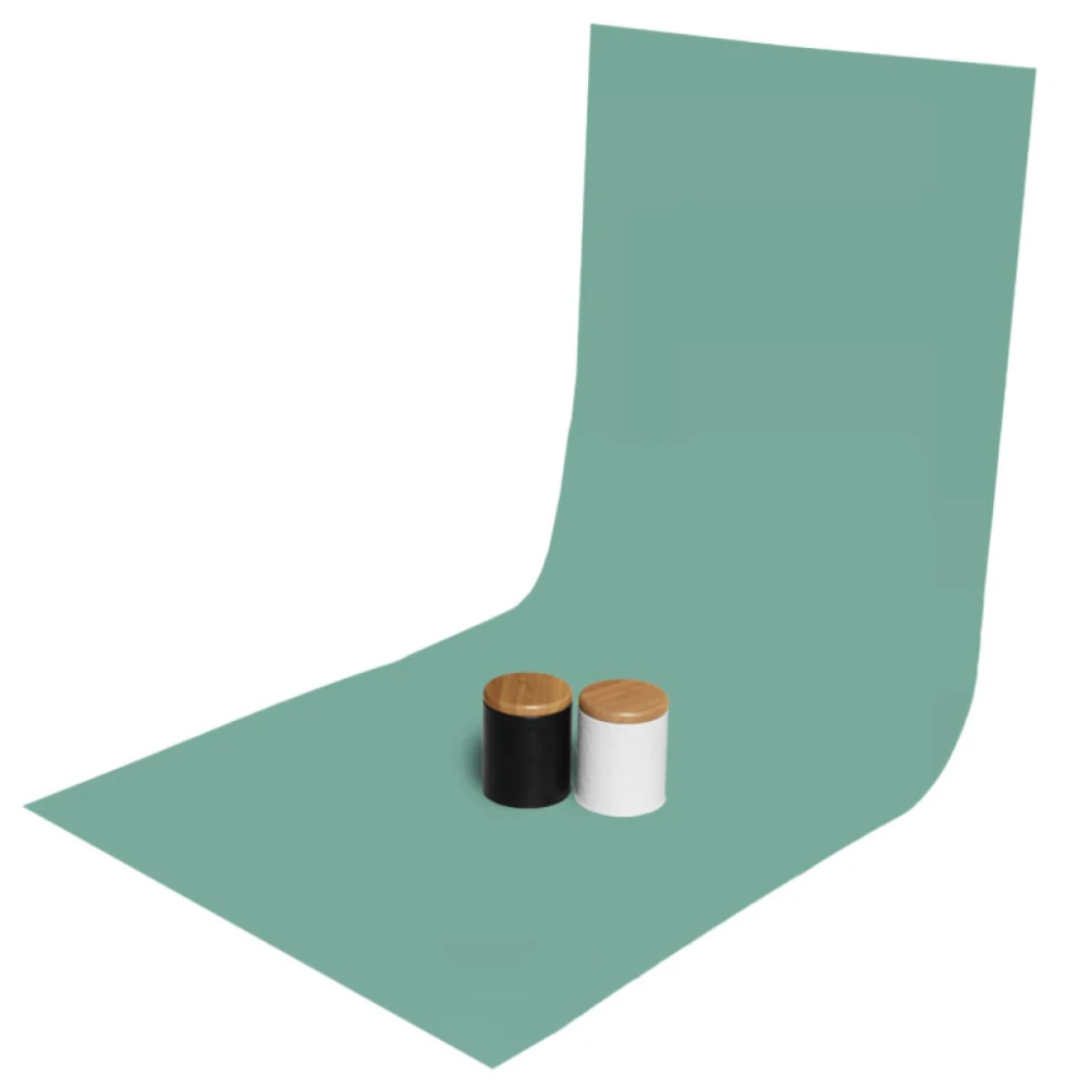 Tło plastikowe GlareOne PVC 60x130 cm jadeitowe