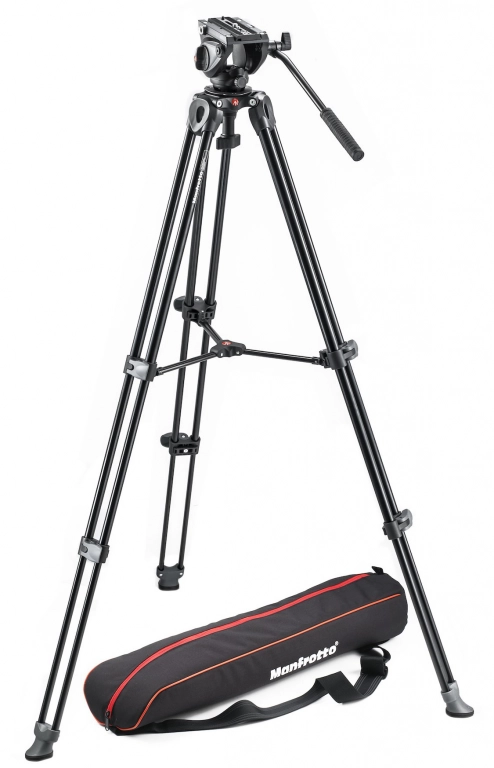 Statyw Manfrotto 502AM + głowica 500A (MVK500AM) Pro Video
