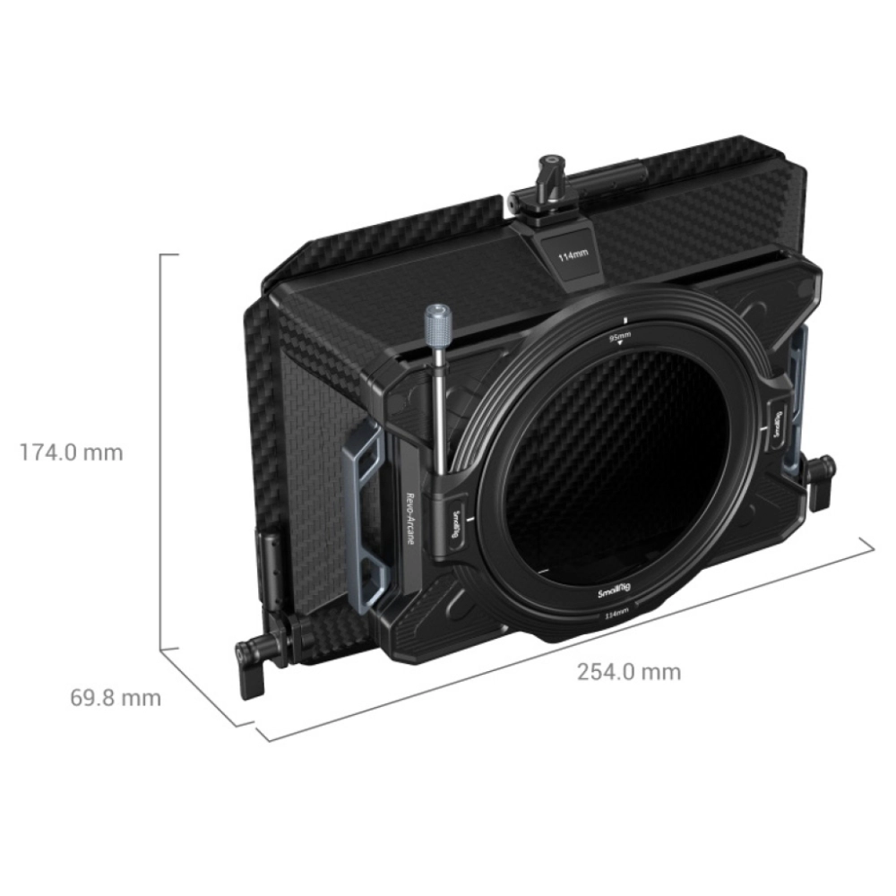 Smallrig Zestaw wrót Multifunctional Modular Matte Box (Φ114mm) Basic Kit