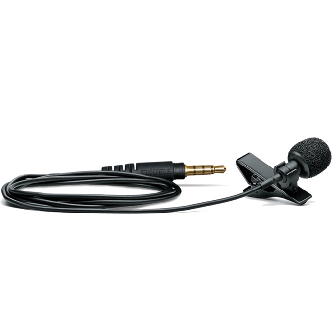 Shure Mikrofon krawatowy MVL-3.5mm przypinany do smartfonów