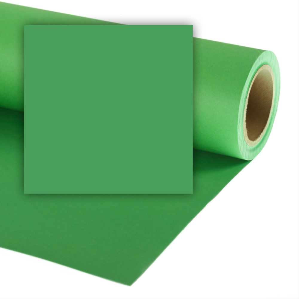 Tło kartonowe Colorama kartonowe 2,18x11m ChromaGreen