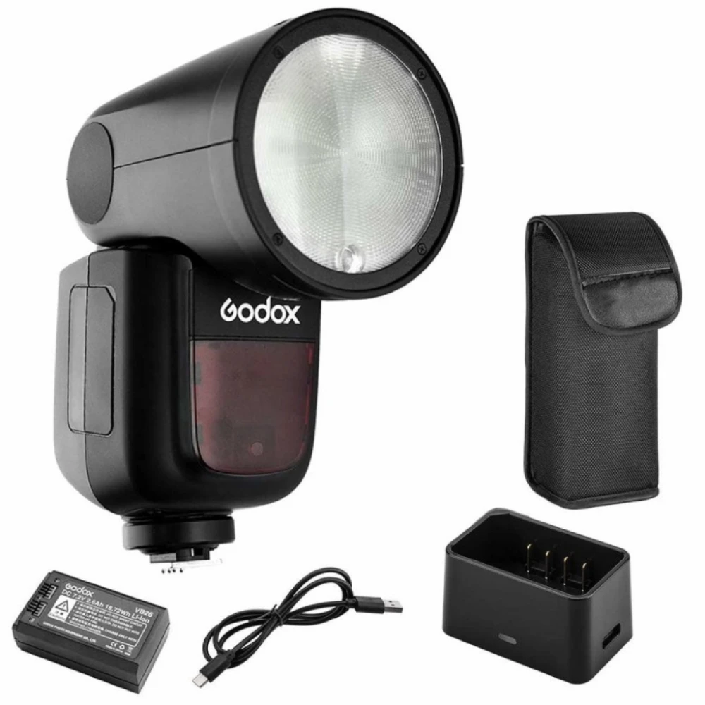 Lampa błyskowa Godox V1 round head Pentax