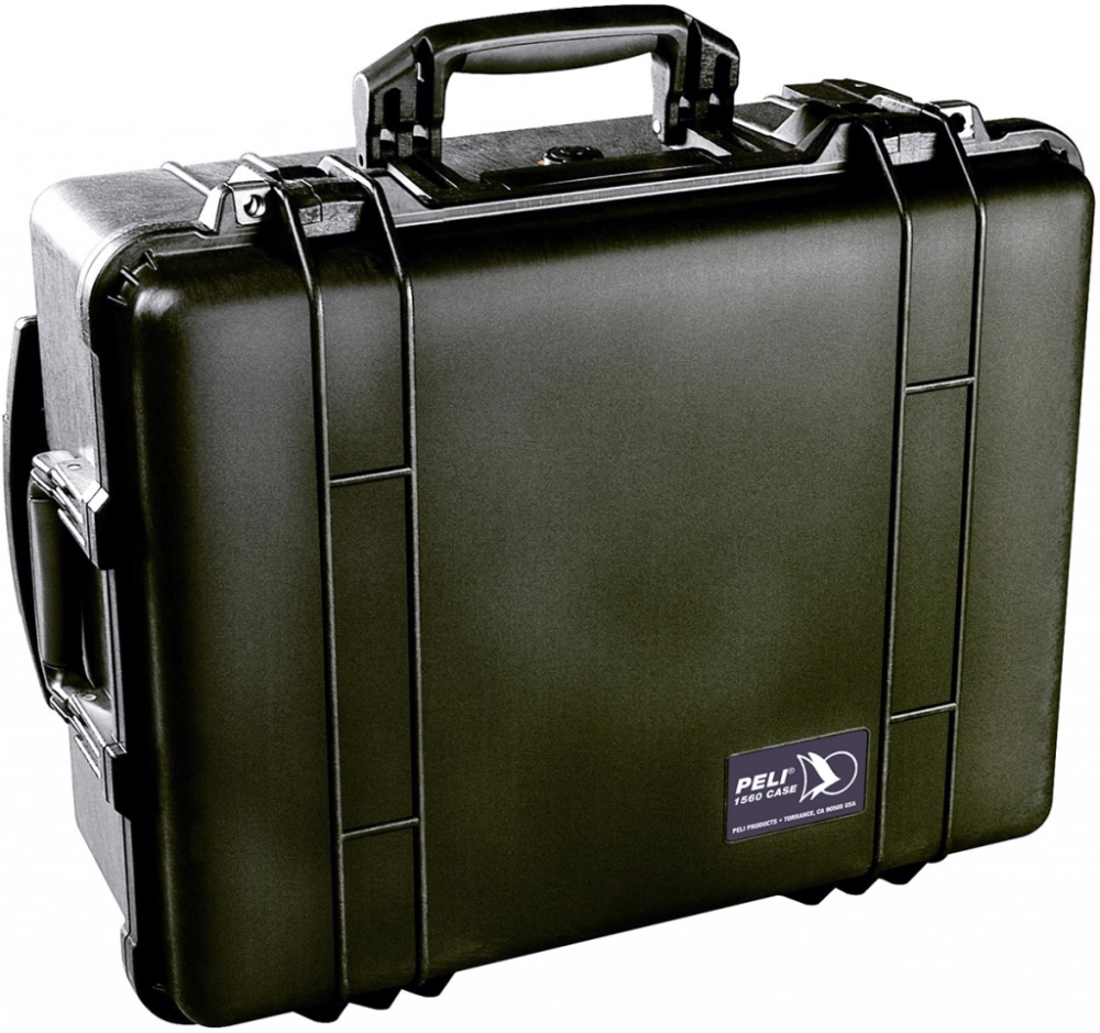 Peli ™1560 skrzynia bez gąbki / czarna