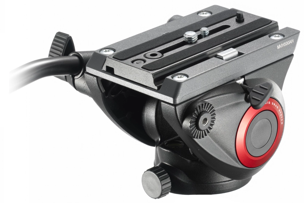 Głowica Manfrotto MVH500AH z płaską bazą 60 mm Pro Video