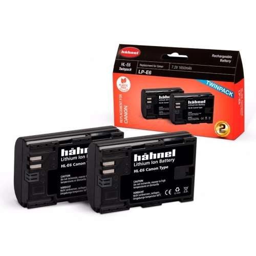 Akumulator Hahnel Zestaw baterii CANON HL-E6 TWIN PACK