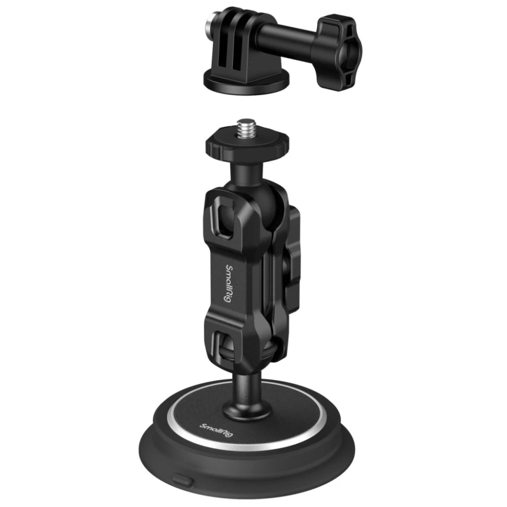 Smallrig Zestaw magnetycznego mocowania z przyssawką i ramieniem Magic Arm do kamer sportowych [4466]