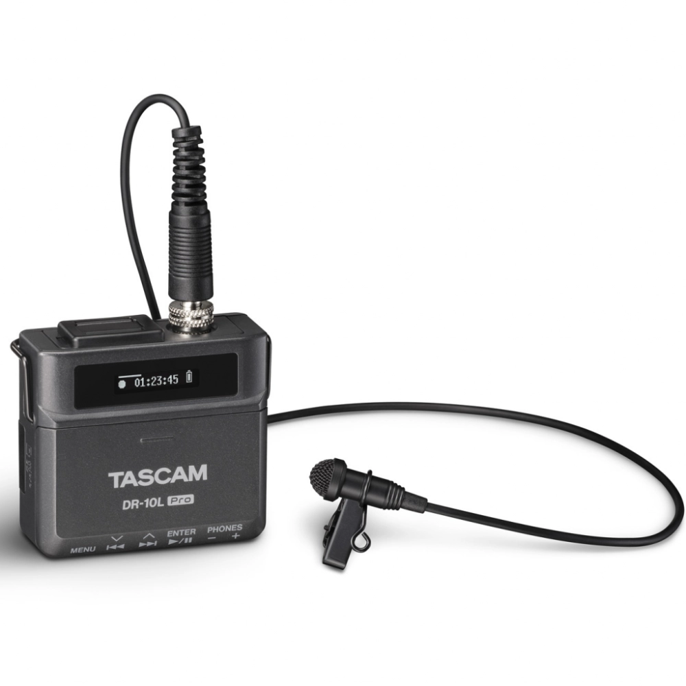 Tascam DR-10L Pro rejestrator audio z mikrofonem lavalier